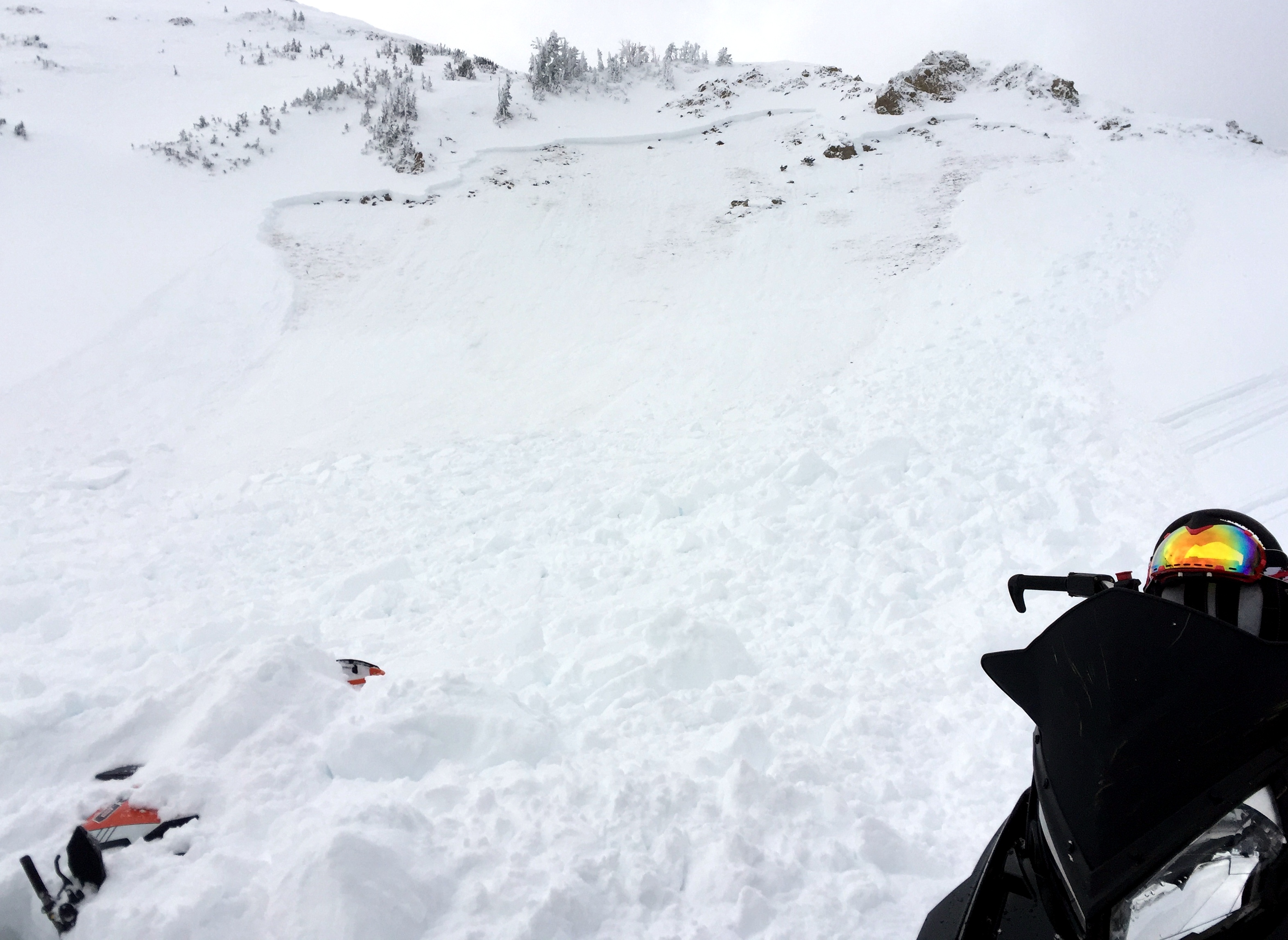 Remotely triggered avalanche - Tepee Basin 1/8/16 Remotely triggered avalanche - Tepee Basin 1/8/16