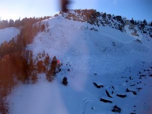 Gravelly Range Avalanche From Air-2